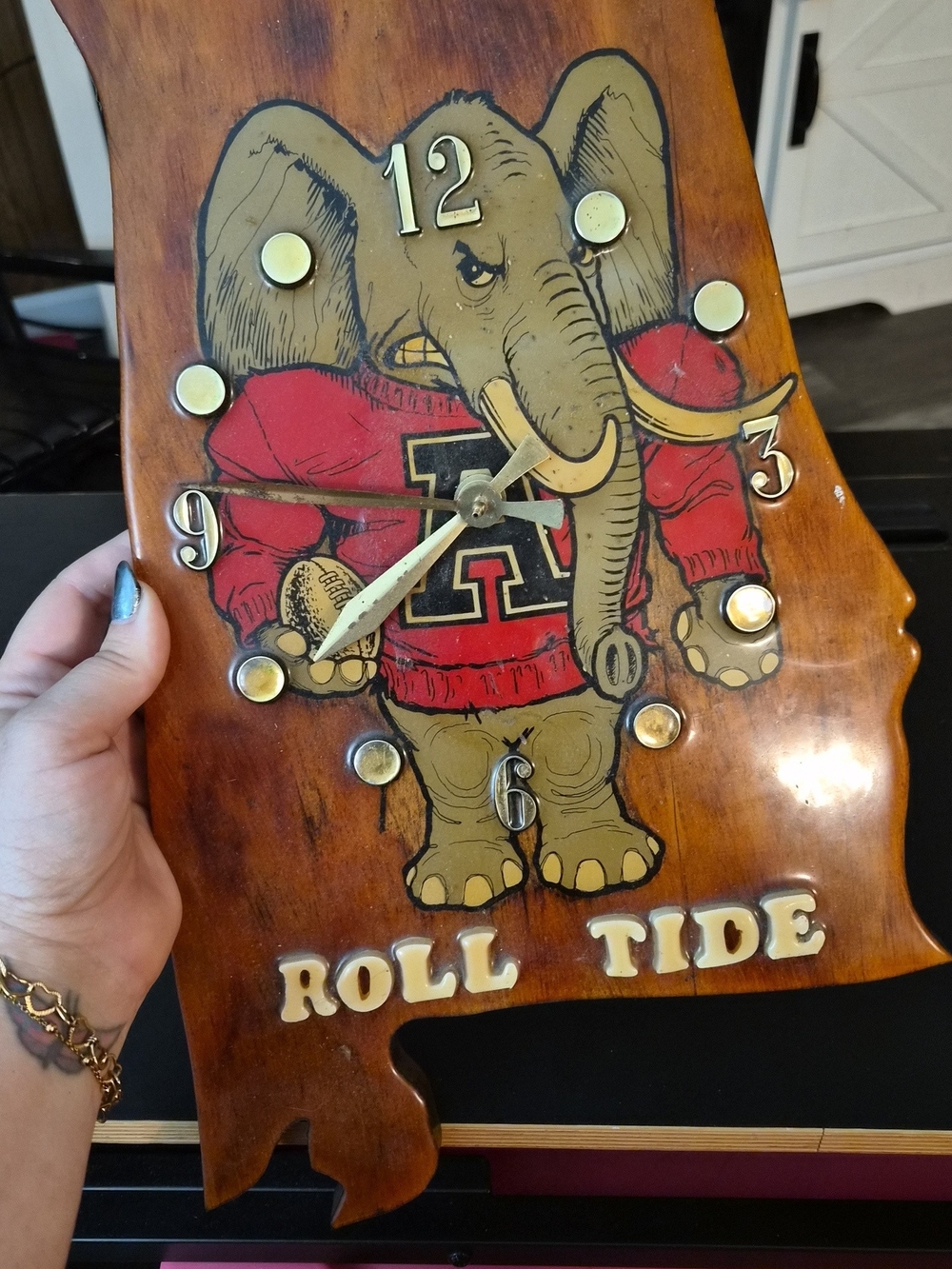 Vintage Big Al Wall Clock